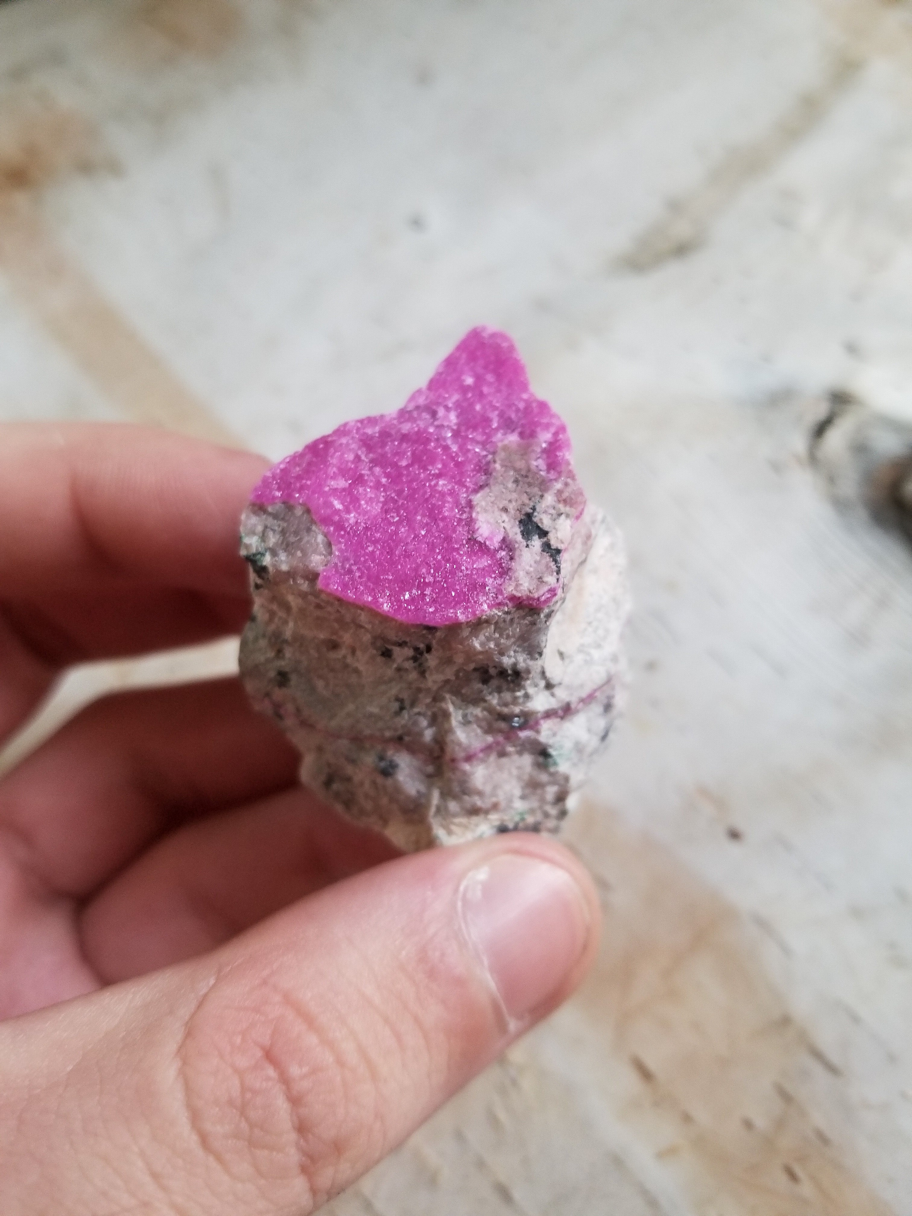 Cobalto Calcite #4 – The Mineral Garden